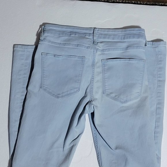 &Denim by H&M Women's Size 27 Pale Blue Jeggings - Picture 9 of 10